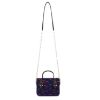 Picture of Multicolor Box Sling Bag - Blue color