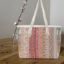 Picture of Pastel Pink Multicolor Patchwork Tote Bag